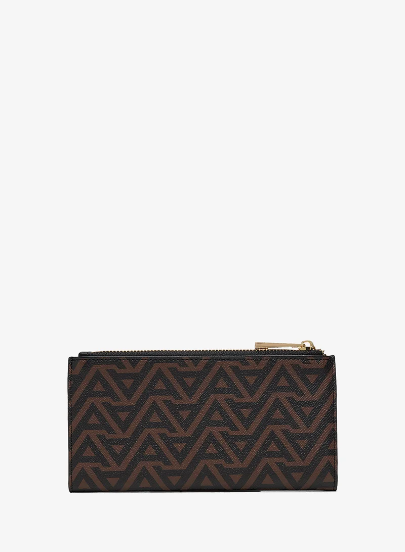ALDO Theodosia Logo Detail Printed Wallet